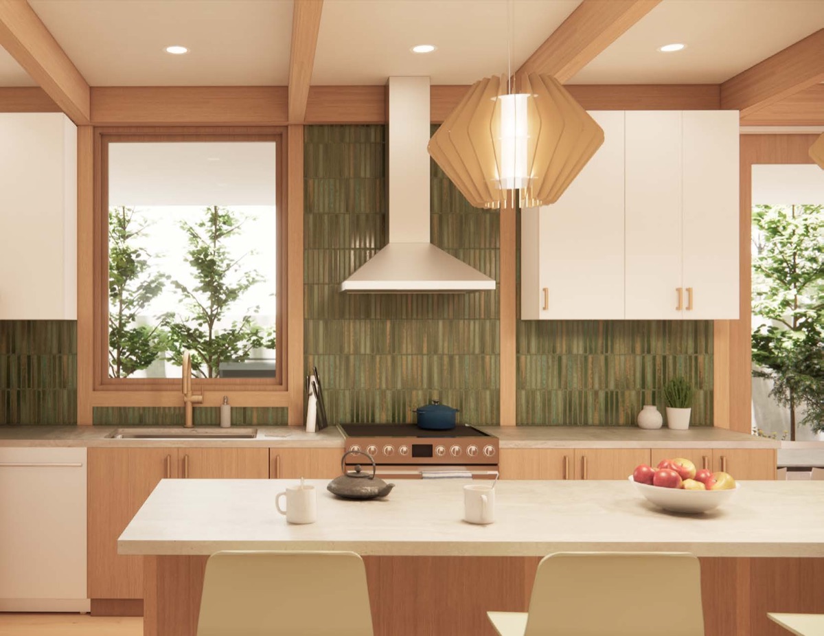 The 2-bedroom ADU. — Riley ADU-1000-2-1